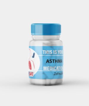 Asthma medication labels