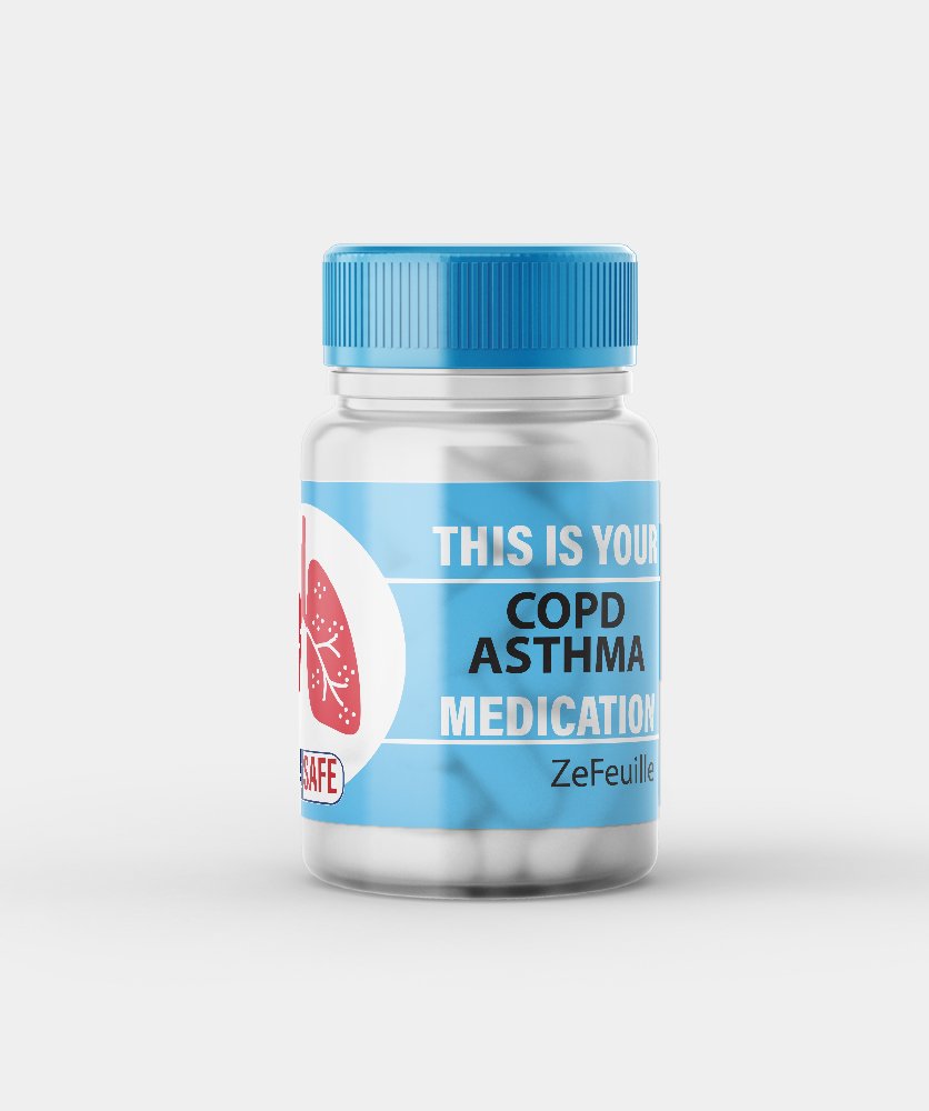 Focus Keyphrase: COPD asthma medication label