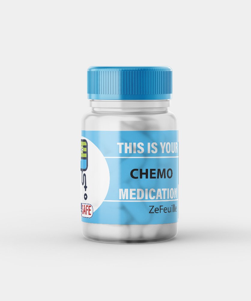 Chemotherapy medication label