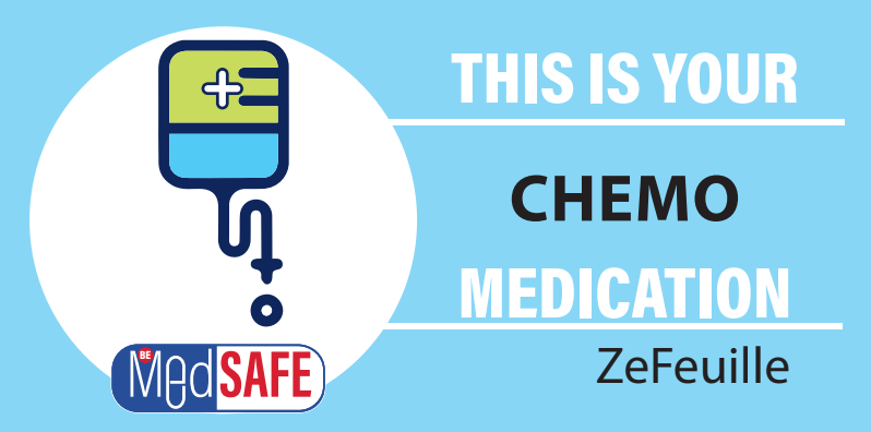 Chemotherapy Medication Label for Easy Identification – Pack of 10 - Image 2