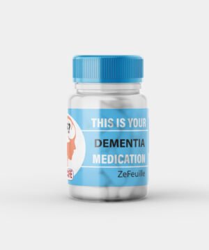 Dementia medication label