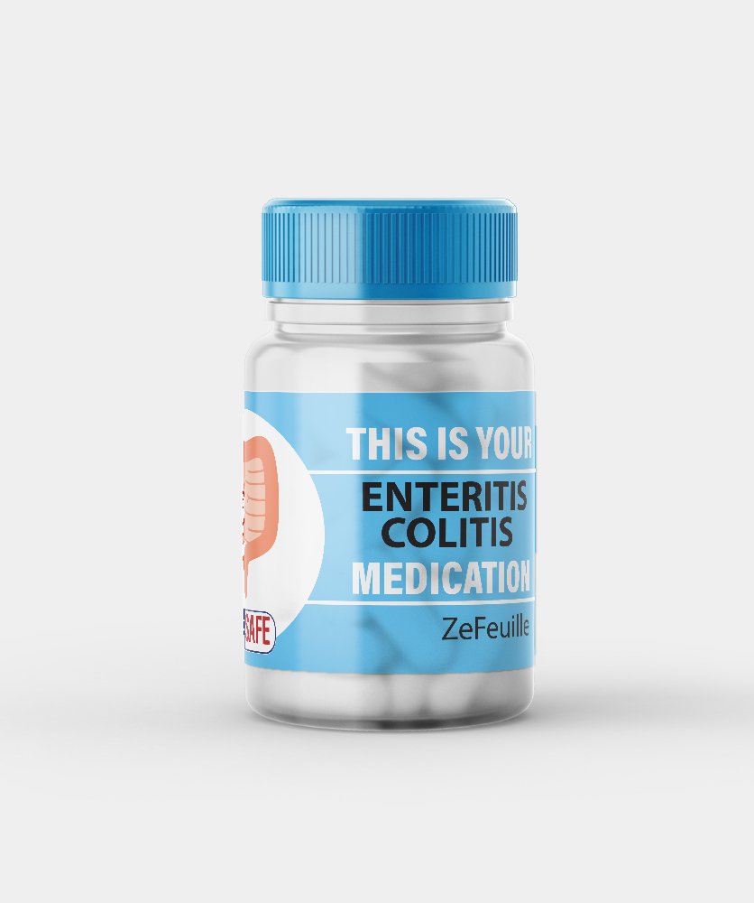 Enteritis Colitis Medication Label