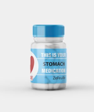Stomach Medication Label